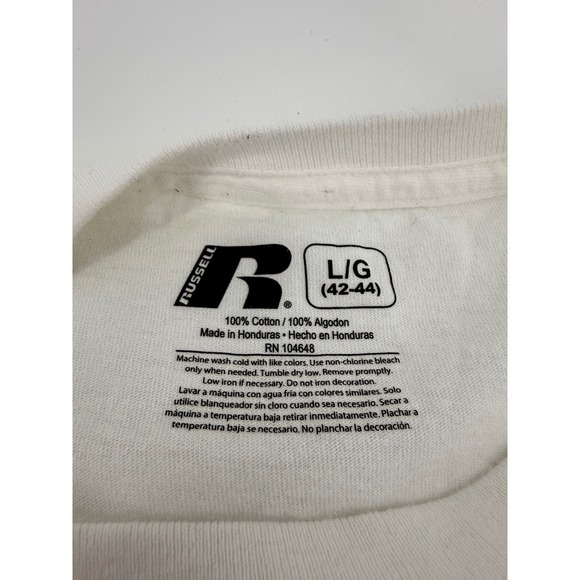 Russell Athletic University of Tennessee TUT Long Sleeve T Shirt Mens Large - Picture 2 of 6